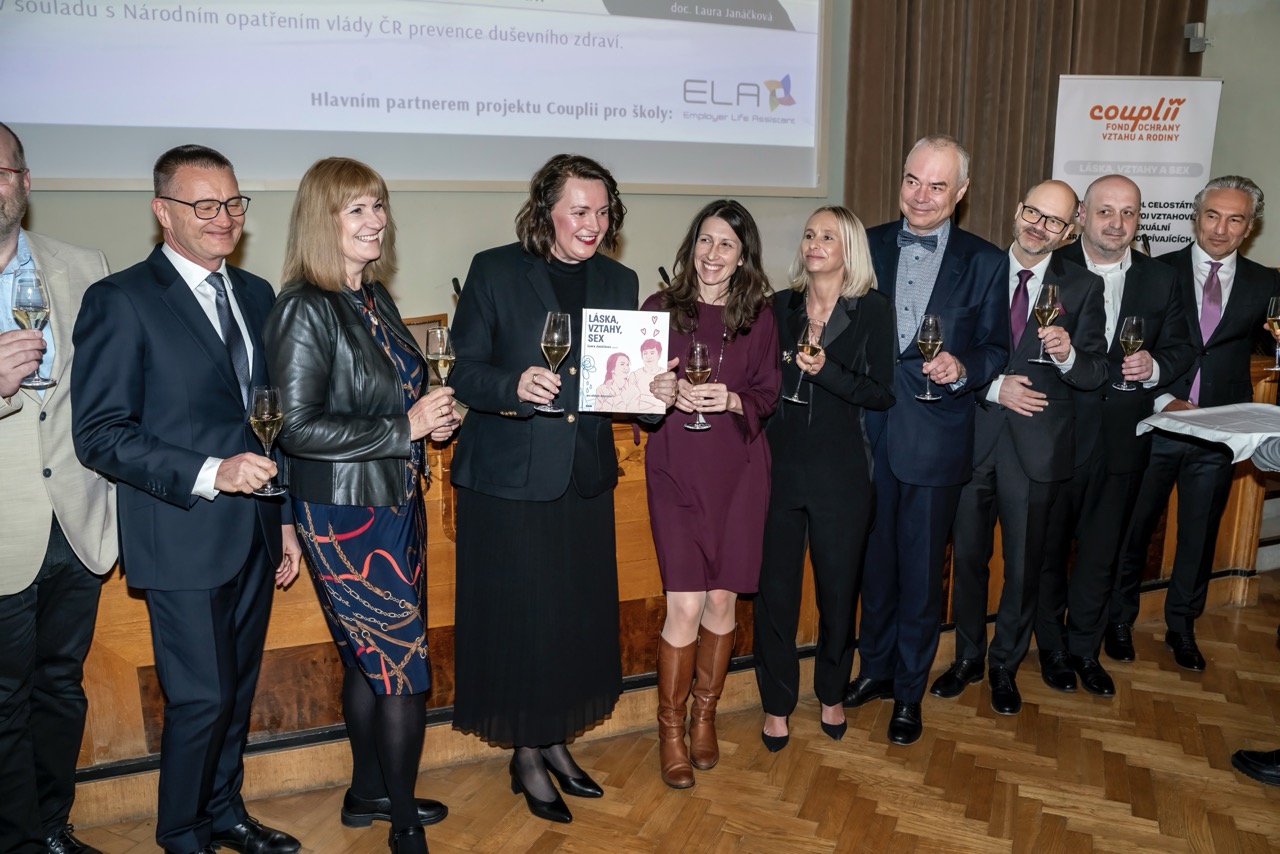 Křest metodiky pro školy Láska, sex a vztahy